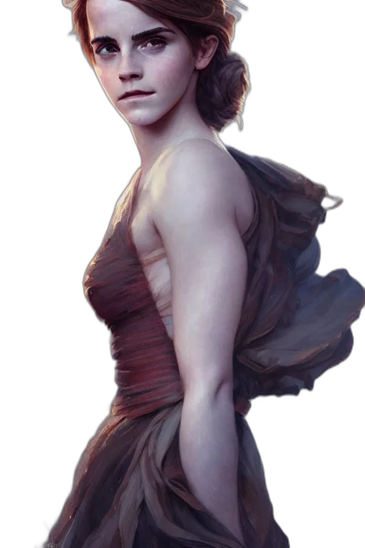 dress, face, crown, creature, fantasy art, concept art, photorealistic, watercolor transparent PNG cut-out