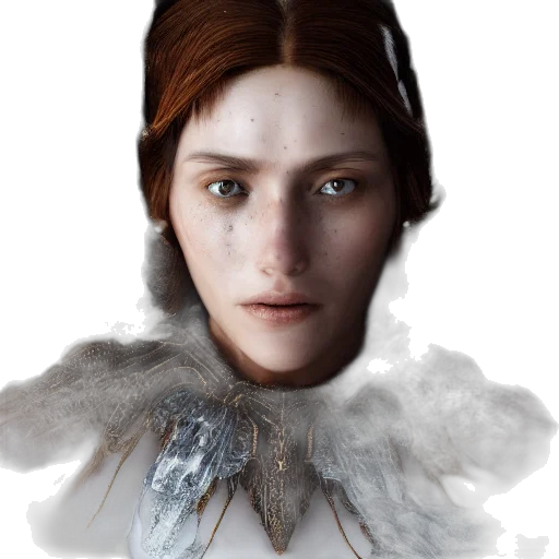 face, crown, staff, dragon, fantasy art, concept art, photorealistic, 3d render transparent PNG cut-out