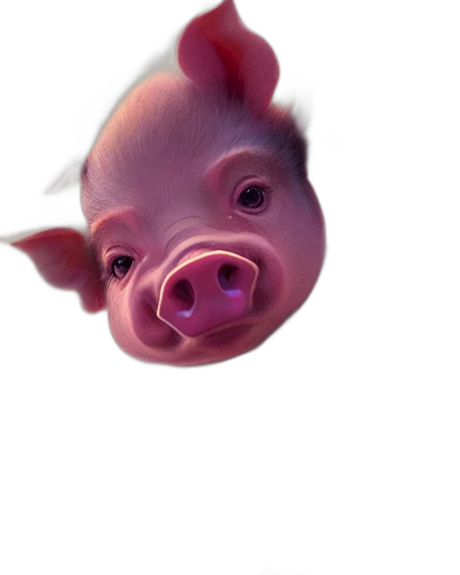 animal, face, mask, creature, 3d render, photorealistic, concept art, oil painting transparent PNG cut-out