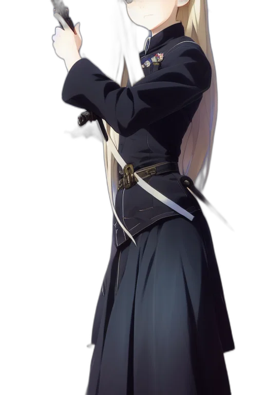 staff, sword, weapon, dress transparent PNG cut-out