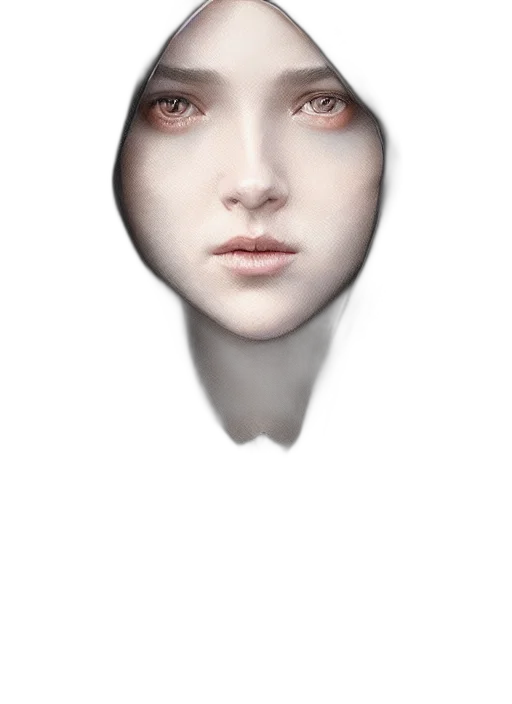 face, mask, hat, crown, photorealistic, 3d render, fantasy art, concept art transparent PNG cut-out