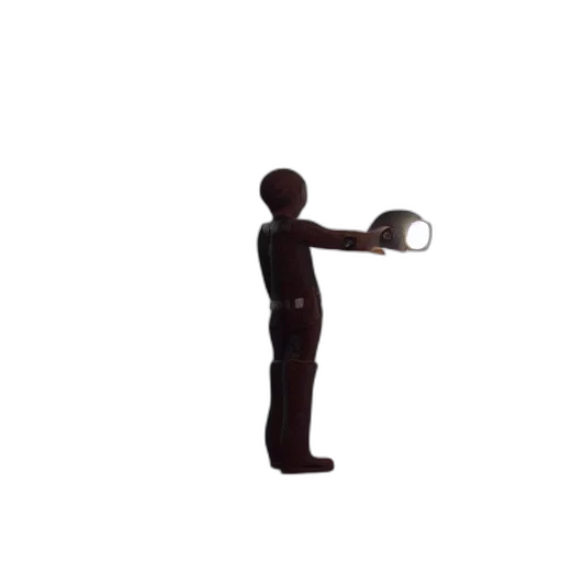 staff, robot, weapon, bottle, 3d render, concept art, pixel art, photorealistic transparent PNG cut-out
