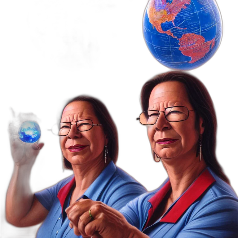 staff, jewelry, bottle, photorealistic, oil painting, concept art, outer space, blue transparent PNG cut-out