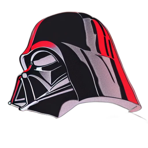 hat, mask, darth, vader transparent PNG cut-out