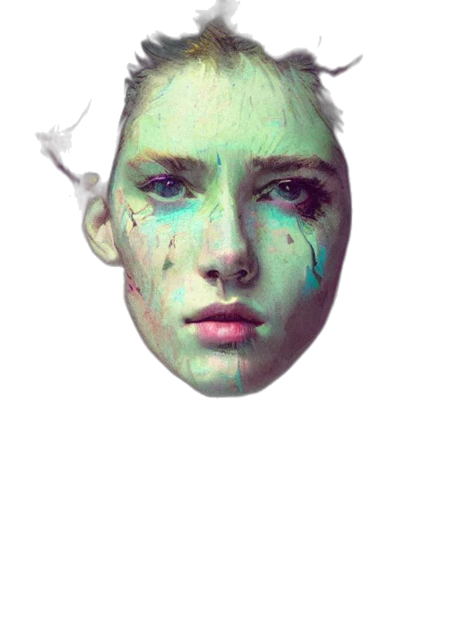 mask, face, creature, dragon, photorealistic, concept art, fantasy art, 3d render transparent PNG cut-out