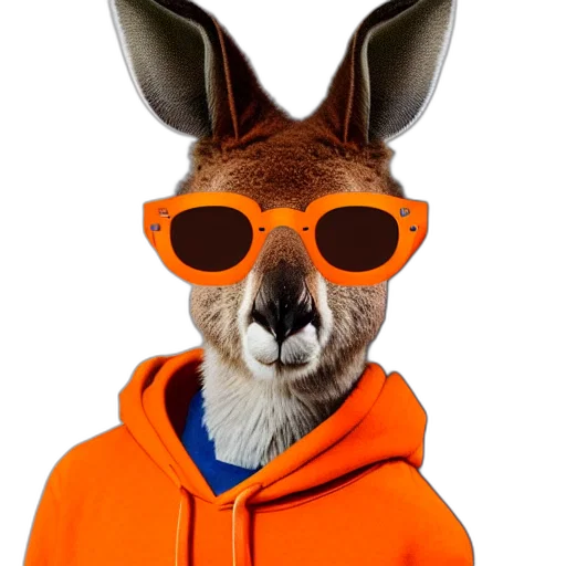 animal, jacket, mask, staff transparent PNG cut-out