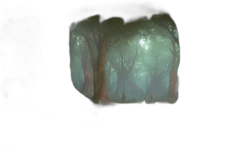 tree, crown, creature, mask transparent PNG cut-out