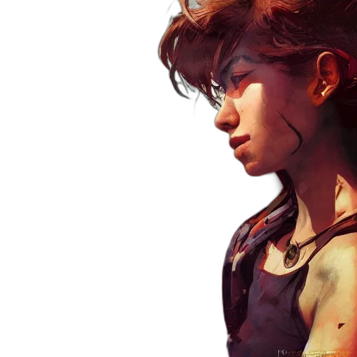cyberpunk, concept art, photorealistic, fantasy art transparent PNG cut-out