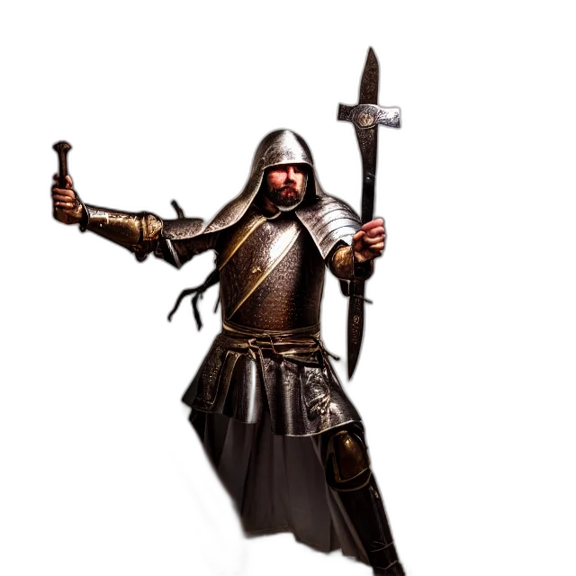 sword, staff, weapon, concept art, fantasy art, pixel art, 3d render, photo transparent PNG cut-out