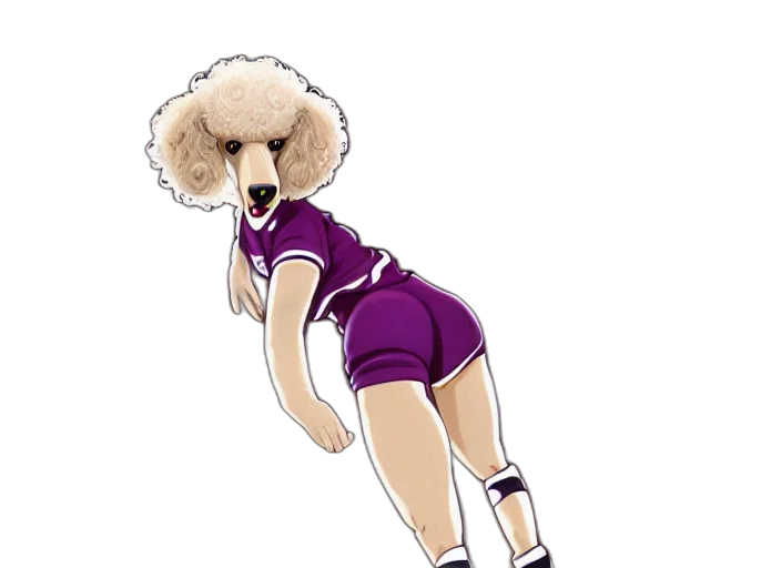 animal, dress, creature, staff transparent PNG cut-out
