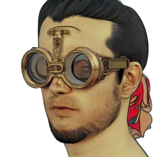 face, mask, staff, jewelry, cartoon, concept art, photorealistic, fantasy art transparent PNG cut-out