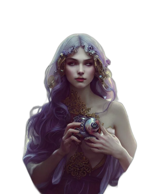 crown, jewelry, dress, face, fantasy art, concept art, photorealistic, pixel art transparent PNG cut-out