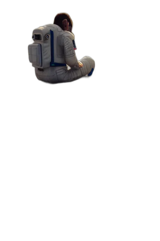 robot, shoes, weapon, hat transparent PNG cut-out