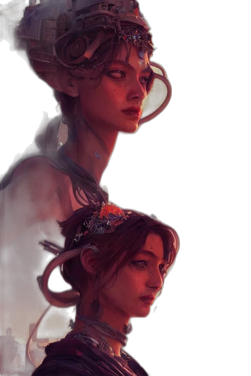 crown, face, staff, mask transparent PNG cut-out