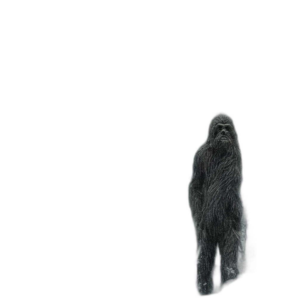 creature, animal, mask, hair transparent PNG cut-out