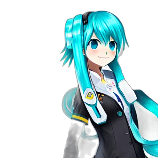 staff, robot, dress, weapon, 3d render, anime, concept art, cartoon transparent PNG cut-out