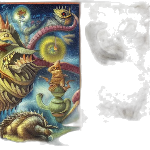 dragon, creature, concept art, fantasy art transparent PNG cut-out