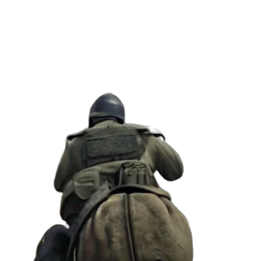 jacket, staff, weapon, hat transparent PNG cut-out