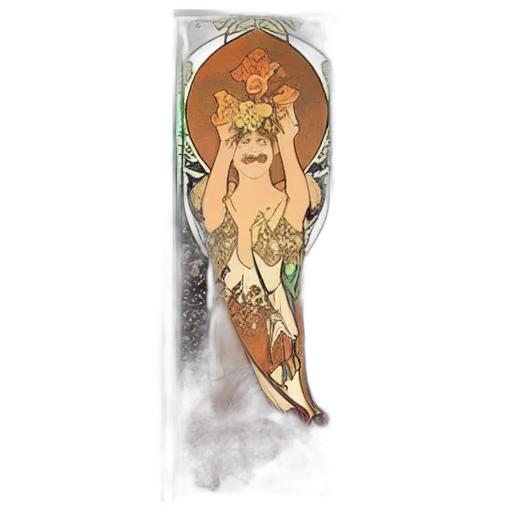 staff, jewelry, fantasy art, concept art, seasons, mucha transparent PNG cut-out