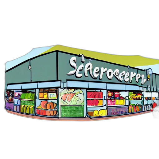 incredibly, realistically, drawn, grocery transparent PNG cut-out