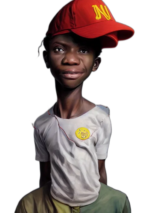 face, hat, staff, animal, photorealistic, concept art, 3d render, cartoon transparent PNG cut-out