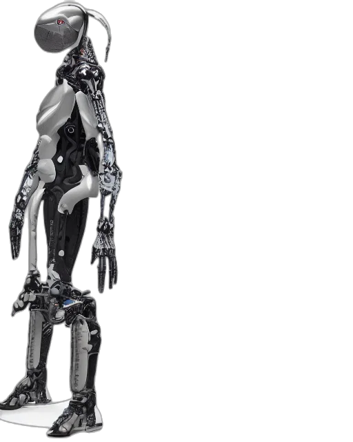 robot, creature, animal, cyberpunk transparent PNG cut-out