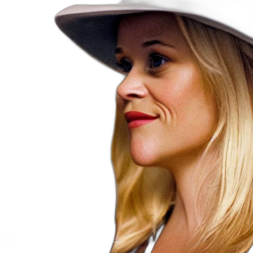 hat, reese, witherspoon, spoon, face, macro, shot, hyper transparent PNG cut-out