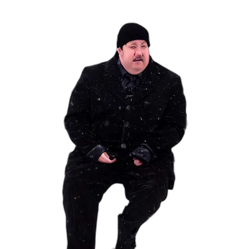 jacket, creature, animal, hat transparent PNG cut-out