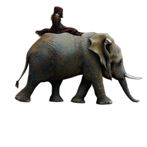 animal, creature, staff, hat transparent PNG cut-out