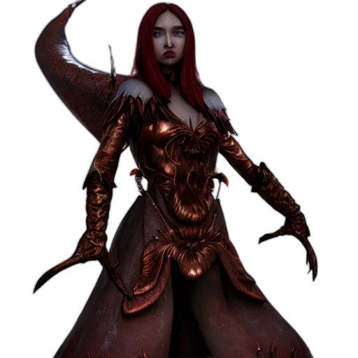 staff, concept art, fantasy art, 3d render transparent PNG cut-out