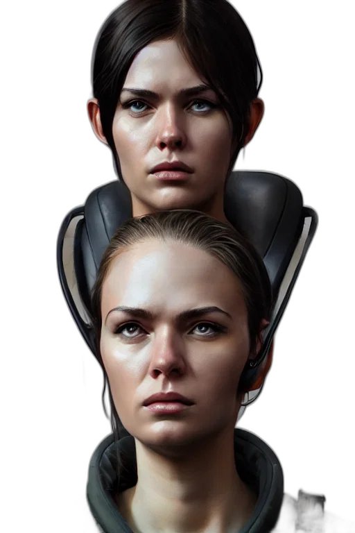 face, robot, mask, jacket transparent PNG cut-out