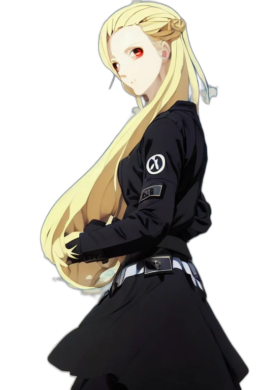 jacket, staff, weapon, dress transparent PNG cut-out