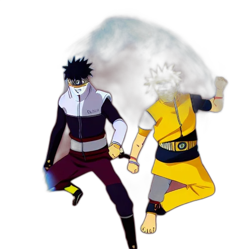 concept art, anime, fantasy art, pixel art transparent PNG cut-out
