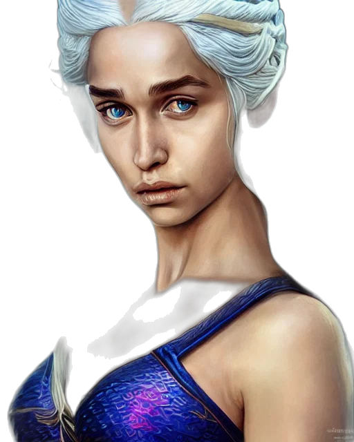face, fantasy art, concept art, comic book art transparent PNG cut-out