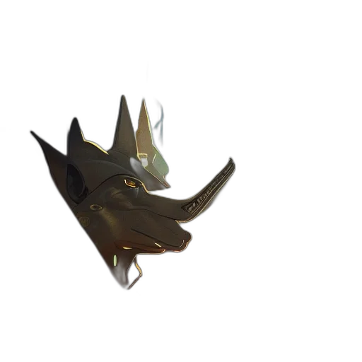 dragon, mask, creature, animal transparent PNG cut-out