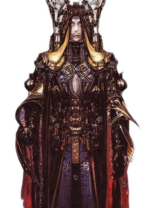 crown, staff, face, dress transparent PNG cut-out