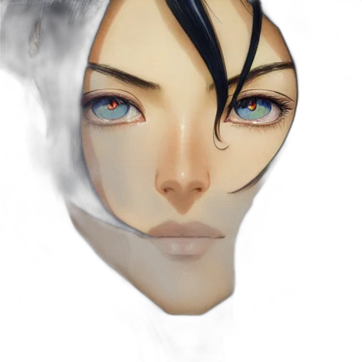 mask, face, crown, fantasy art transparent PNG cut-out