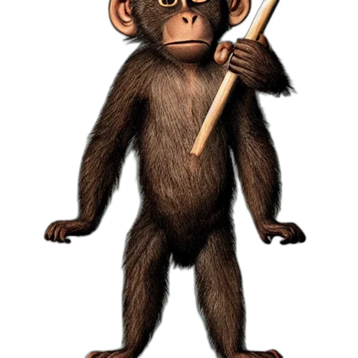 staff, animal, creature, weapon, concept art, cartoon, photorealistic, 3d render transparent PNG cut-out