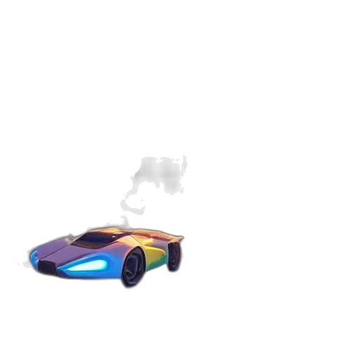 car, robot, weapon, dragon, concept art, 3d render, pixel art, vaporwave transparent PNG cut-out