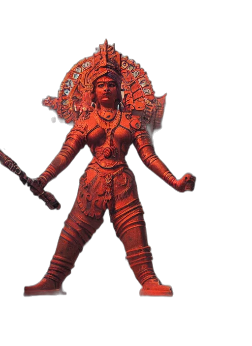 staff, 3d render, concept art, fantasy art, kali, durga, ussr, soviet transparent PNG cut-out