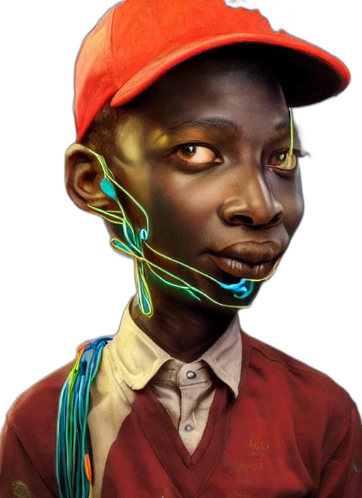 face, robot, mask, creature, concept art, photorealistic, cyberpunk, fantasy art transparent PNG cut-out