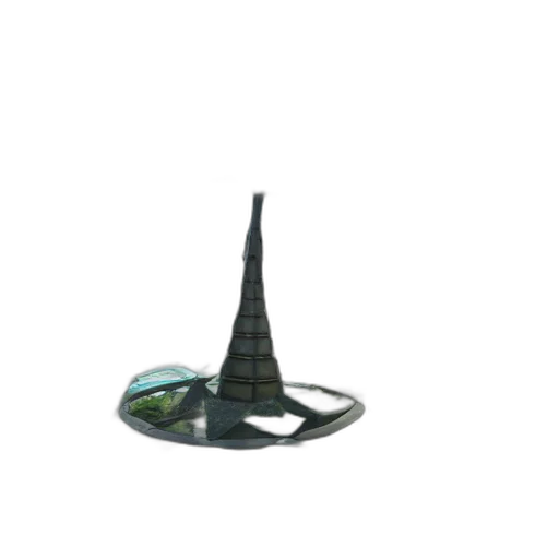 hat, crown, jewelry, umbrella, 3d render, photorealistic, concept art, fantasy art transparent PNG cut-out