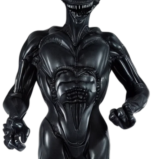 robot, creature, mask, animal, concept art, 3d render, outer space, giger transparent PNG cut-out