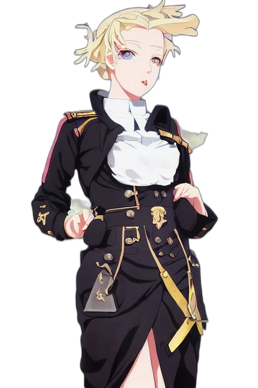staff, jacket, crown, dress transparent PNG cut-out