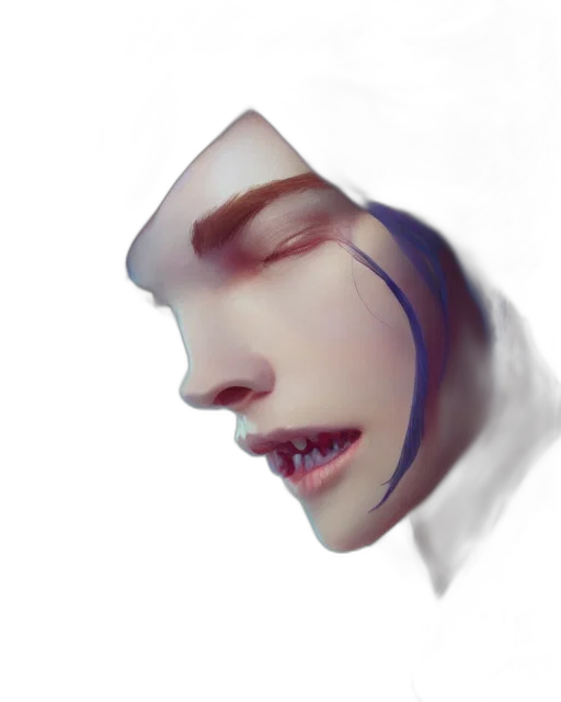 face, mask, robot, crown, photorealistic, concept art, watercolor, oil painting transparent PNG cut-out
