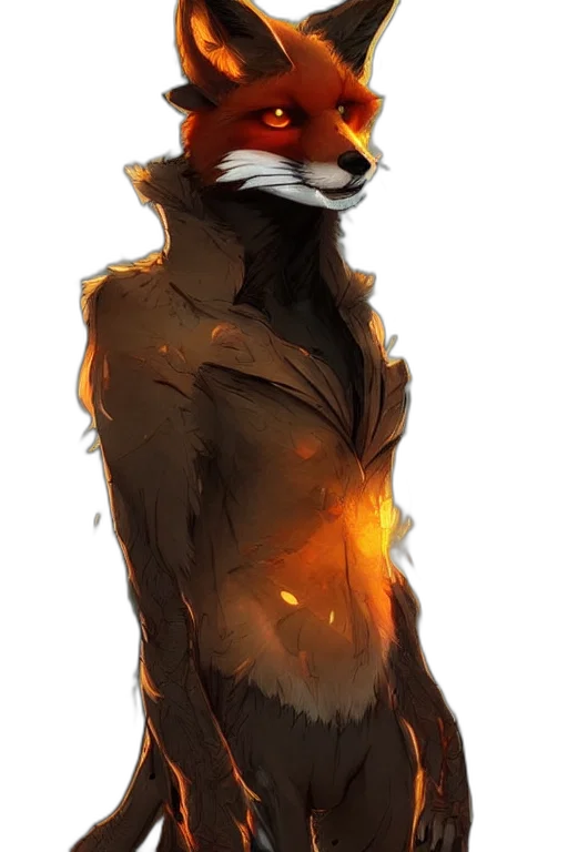 jacket, mask, staff, creature transparent PNG cut-out