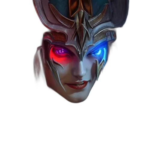 mask, face, robot, crown transparent PNG cut-out