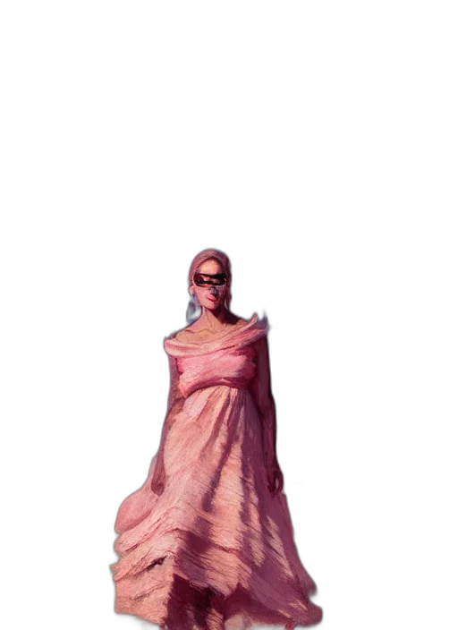 dress, creature, jewelry, mask transparent PNG cut-out