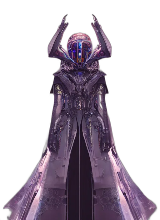 robot, mask, staff, concept art transparent PNG cut-out