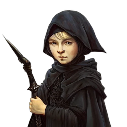 staff, sword, weapon, face, fantasy art, concept art, pixel art, photorealistic transparent PNG cut-out